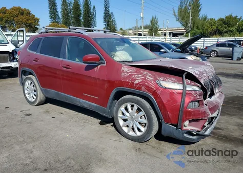 2017 Jeep Cherokee Limited из США, поврежденный, VIN 1C4PJLDB5HW517876